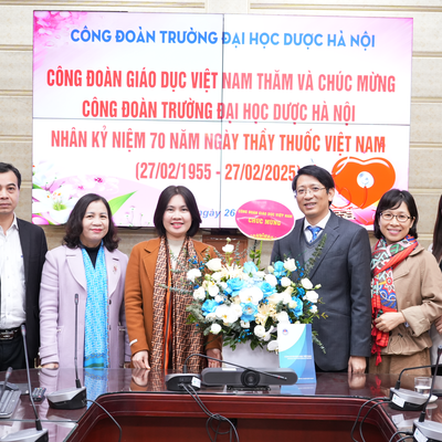 CÔNG ĐOÀN GIÁO DỤC VIỆT NAM ĐẾN THĂM VÀ CHÚC MỪNG Trang Chủ 77Win.com NHÂN DỊP KỶ NIỆM 70 NĂM NGÀY THẦY THUỐC VIỆT NAM (27/02/1955-27/02/2025)